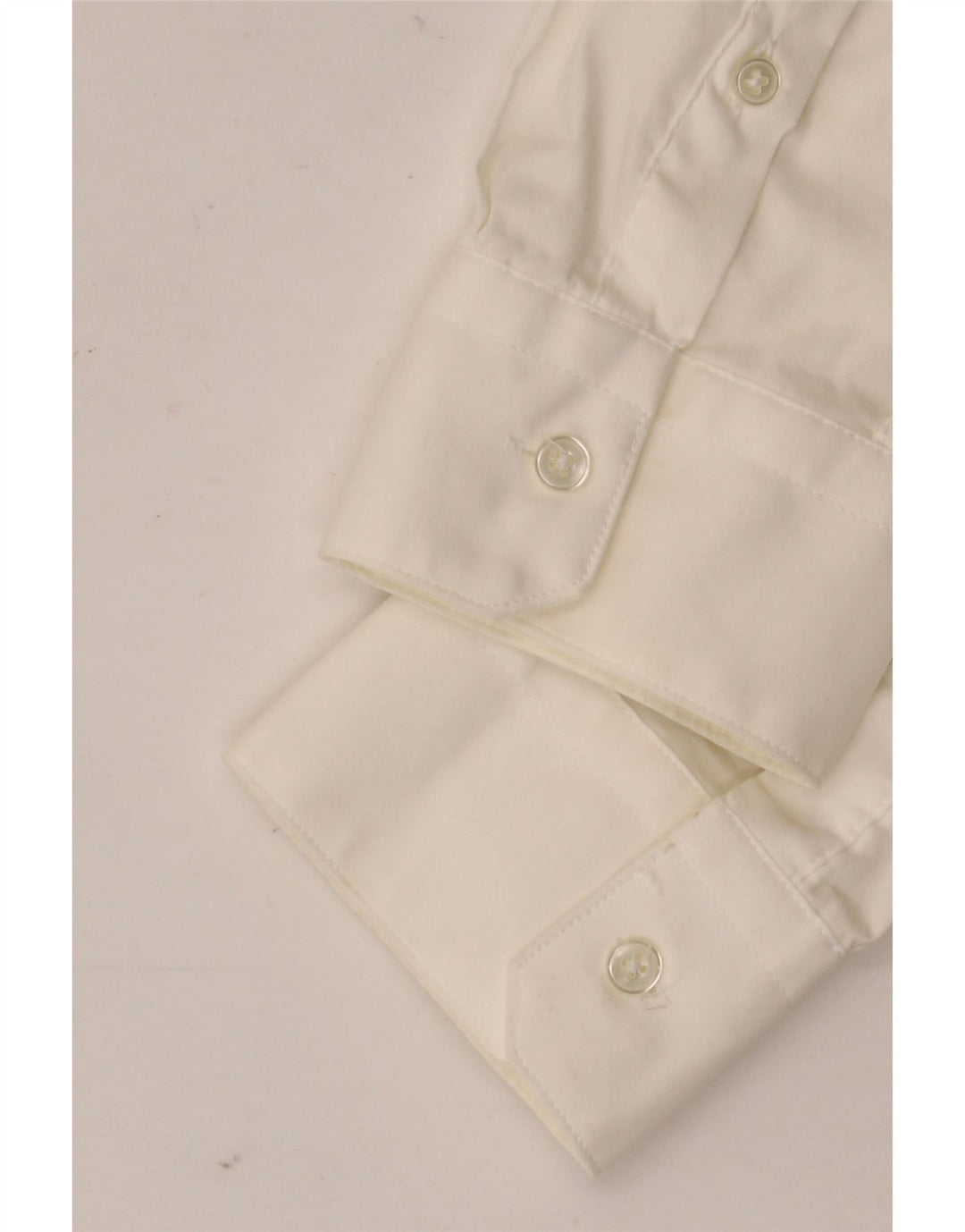 Koszula męska ZARA Super Slim Fit, średnia, biała, bawełniana