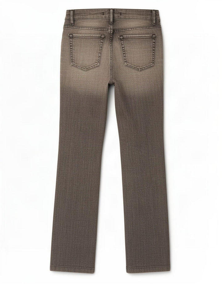 Damskie jeansy Bootcut Zara EU 38 Small W28 L32 Szara bawełna