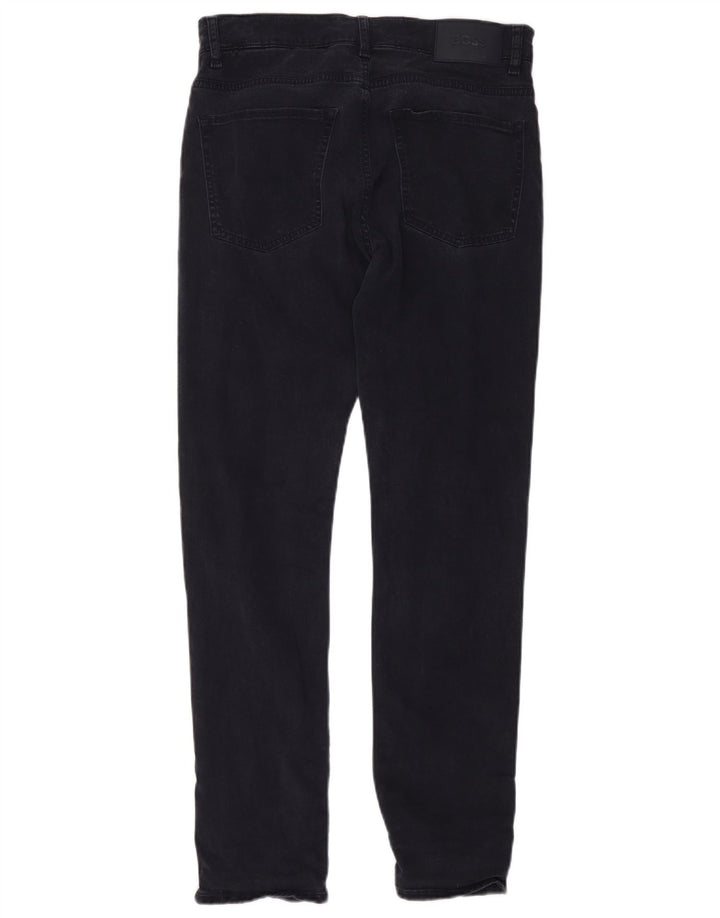 Męskie jeansy slim fit Hugo Boss W31 L32 Granatowy Lyocell