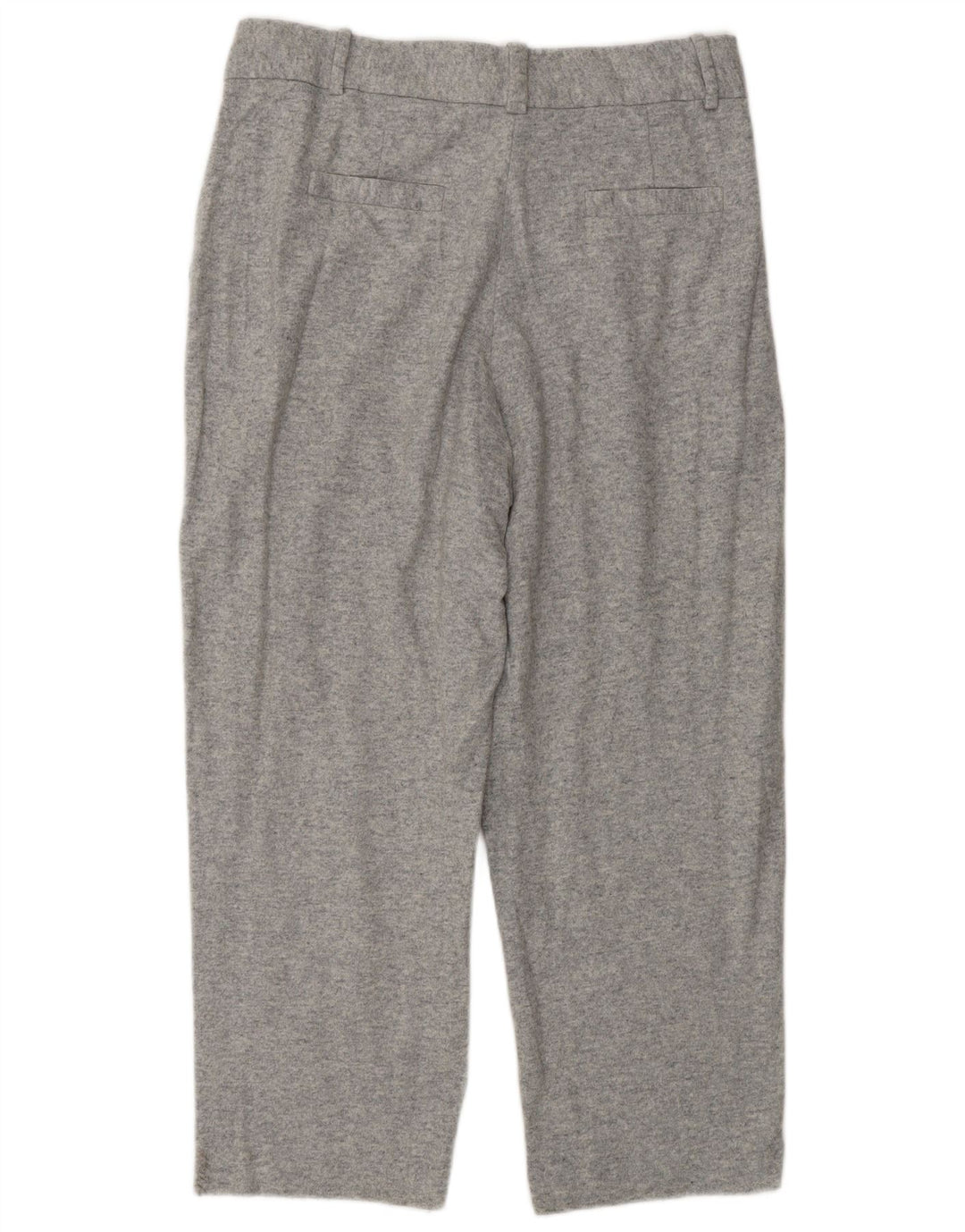 Spodnie damskie MASSIMO DUTTI przycięte, EU 42 duże W32 L25 szare