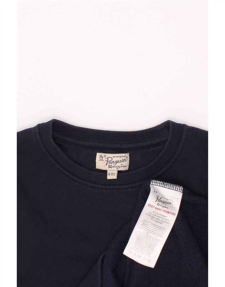 Bluza chłopięca Penguin 8-9 lat granatowa