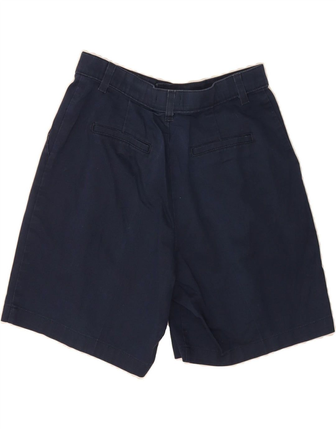 LEE Womens Chino Shorts US 8 Medium W28  Navy Blue Polyester Vintage Lee and Second-Hand Lee from Messina Hembry 