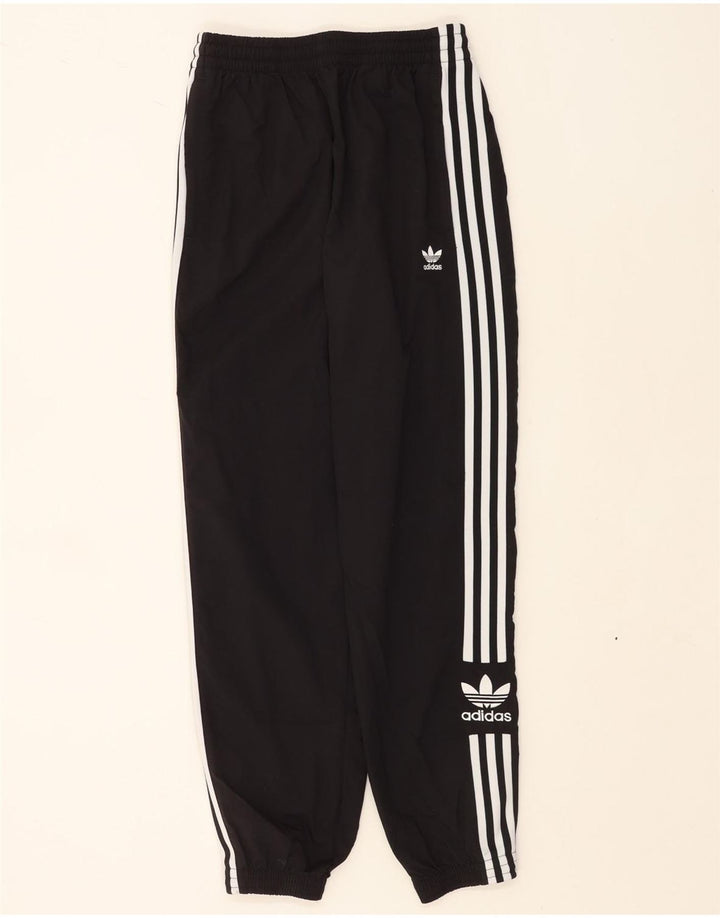Damskie spodnie dresowe Adidas Joggers UK 10 Mały czarny poliester