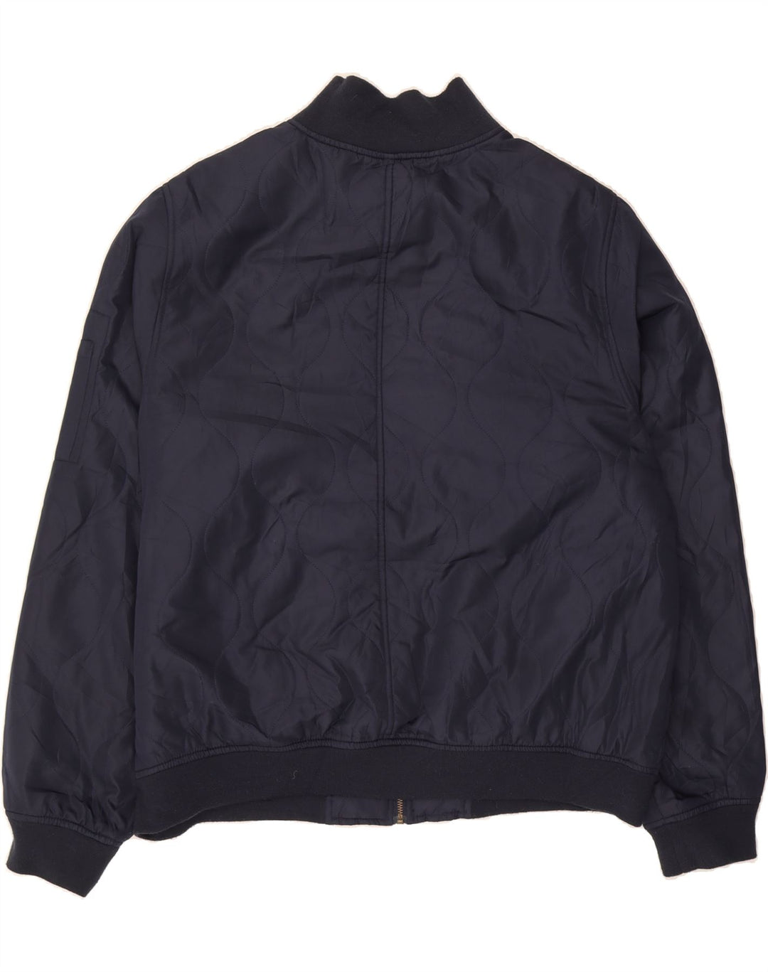 MOSSIMO Mens Bomber Jacket UK 42 XL Navy Blue Polyester Vintage Mossimo and Second-Hand Mossimo from Messina Hembry 