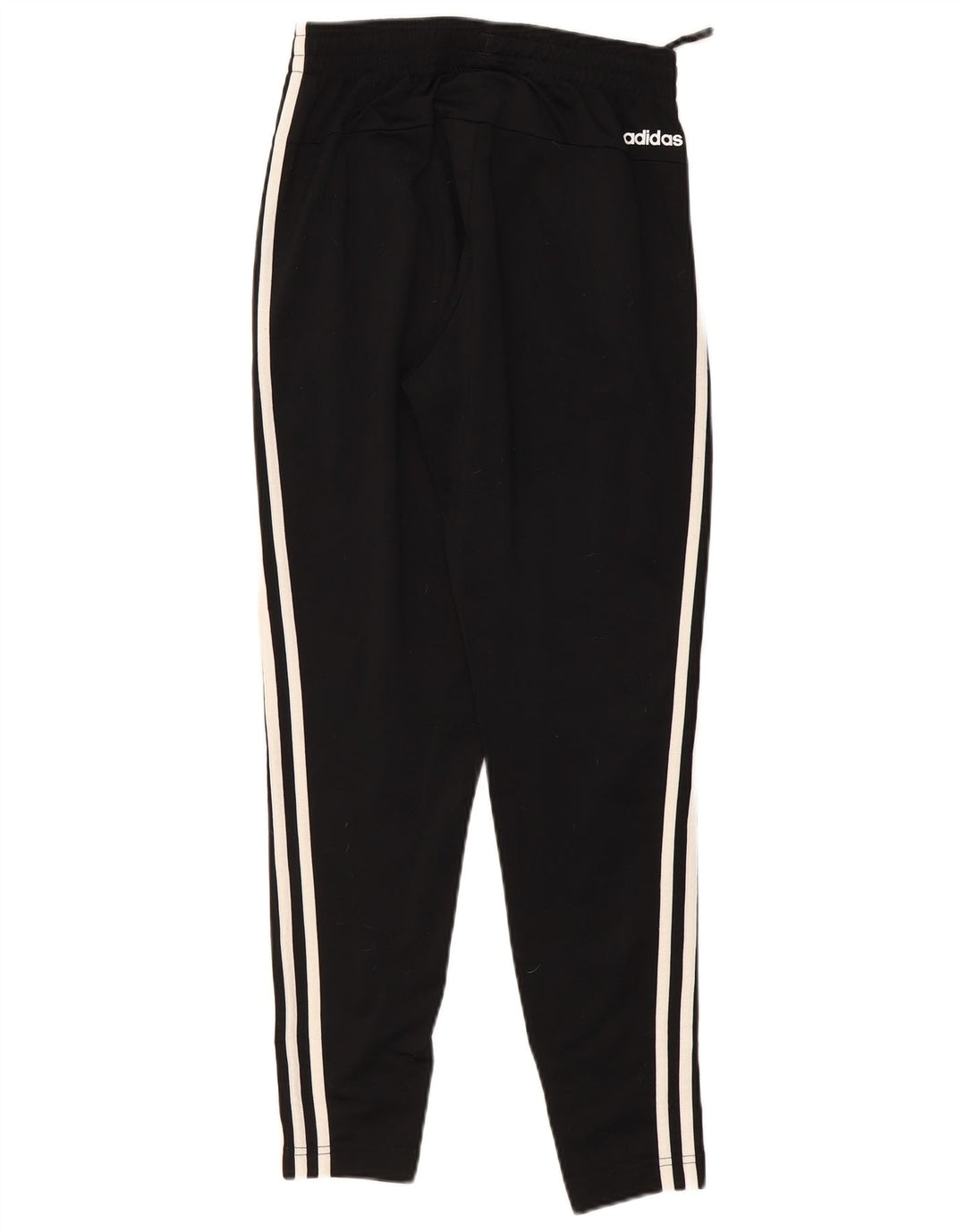 Damskie spodnie dresowe ADIDAS UK 4/6 XS, czarny poliester