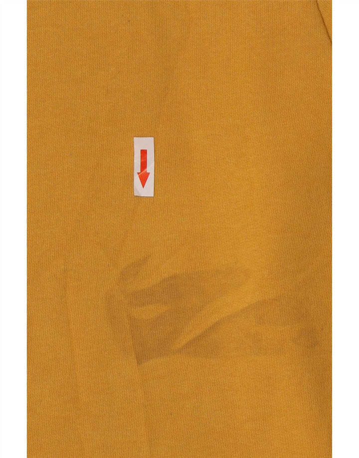 Męska bluza puma o regularnym kroju, XL, żółta, bawełniana