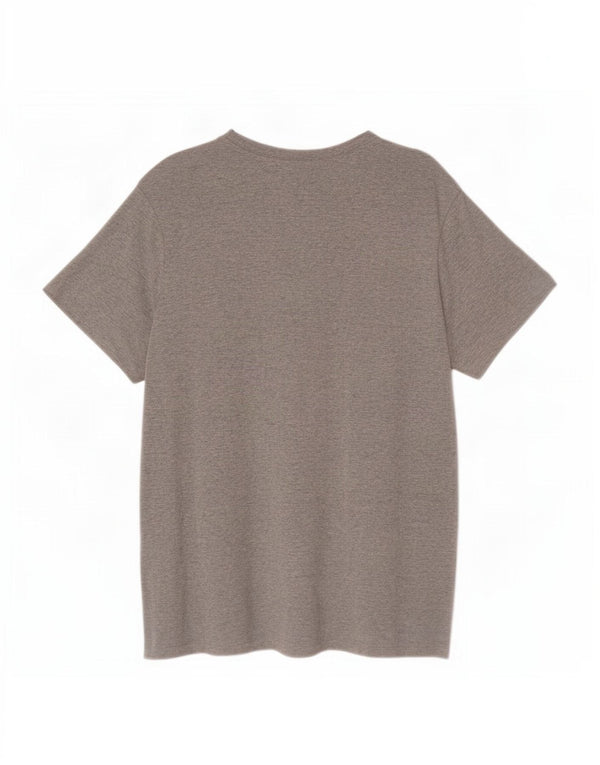 Męska koszulka Nike w rozmiarze XL, szara, nakrapiana bawełna