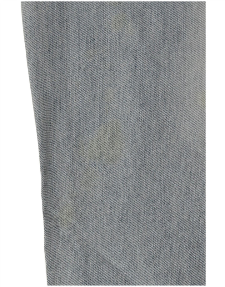 Męskie proste dżinsy Zara EU 42 Large W32 L33 Niebieskie bawełniane