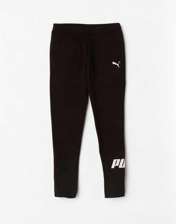 Męskie legginsy Puma z grafiką, średnie czarne