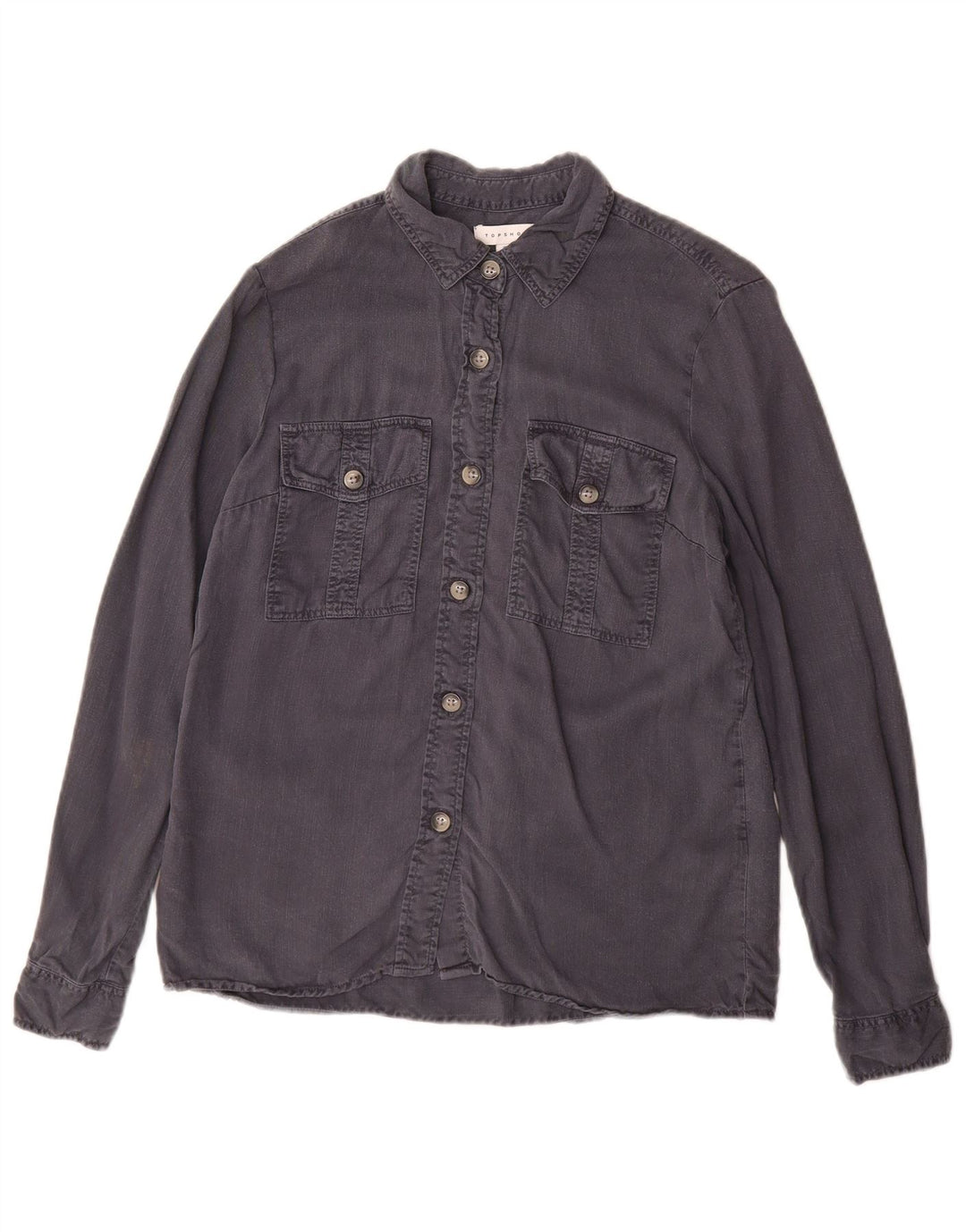 Koszula damska Topshop UK 8, mała, szara Tencel