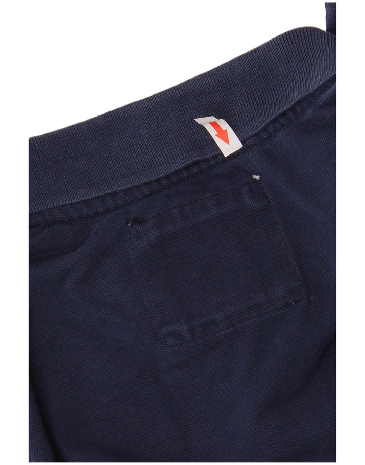 Crew Clothing Męska koszulka polo XL, granatowa, bawełniana