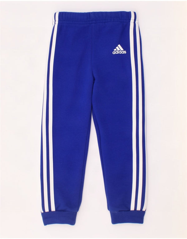 Spodnie dresowe Adidas Baby Boys Joggers 3-6 miesięcy, niebieska bawełna