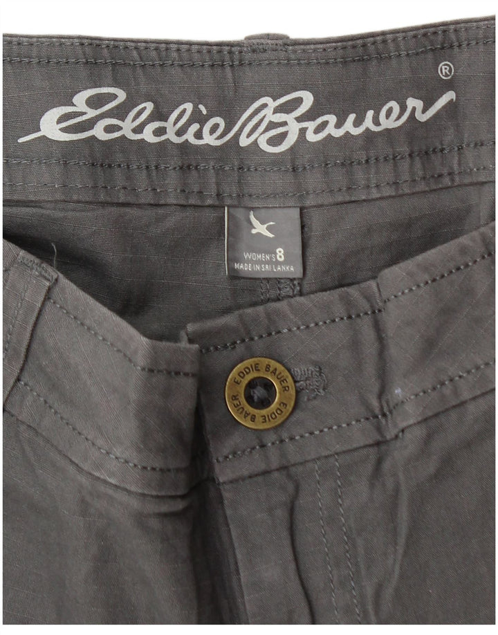 Damskie spodenki Chino Eddie Bauer US 8 Medium W32 Szara bawełna