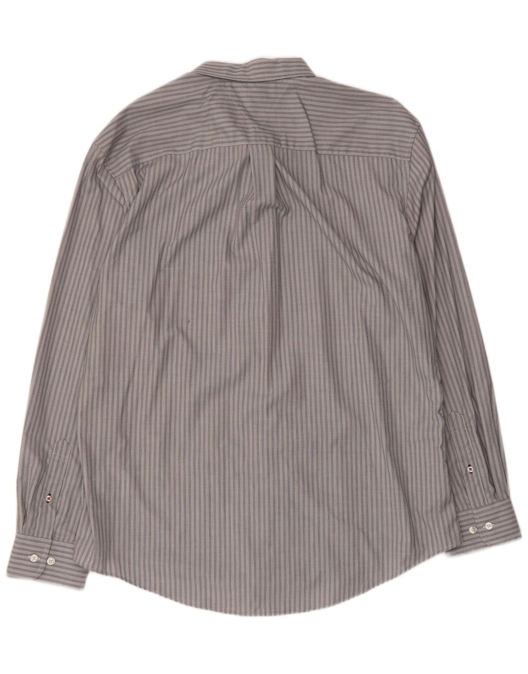 Koszula męska Tommy Hilfiger XL, bawełniana w szare paski