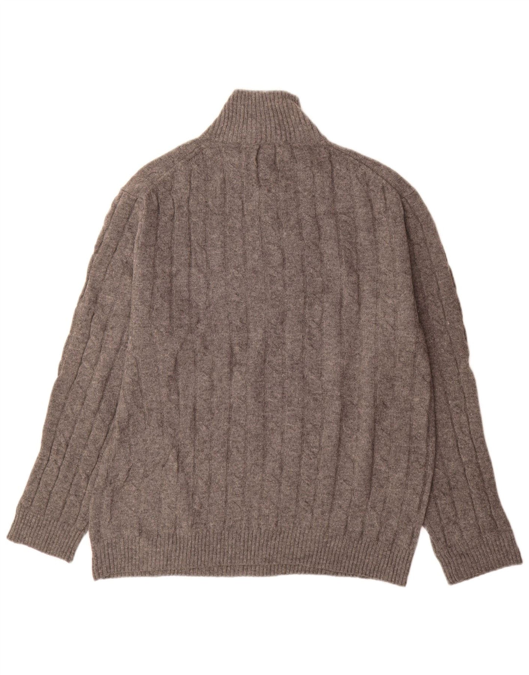 Męski sweter zapinany na guziki Gant 3XL, szary, z owczej wełny