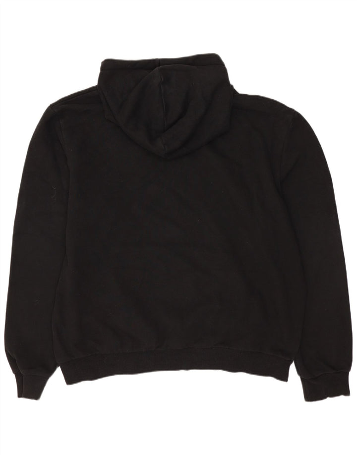 Damski sweter oversize z kapturem PUMA UK 16, duży, czarny