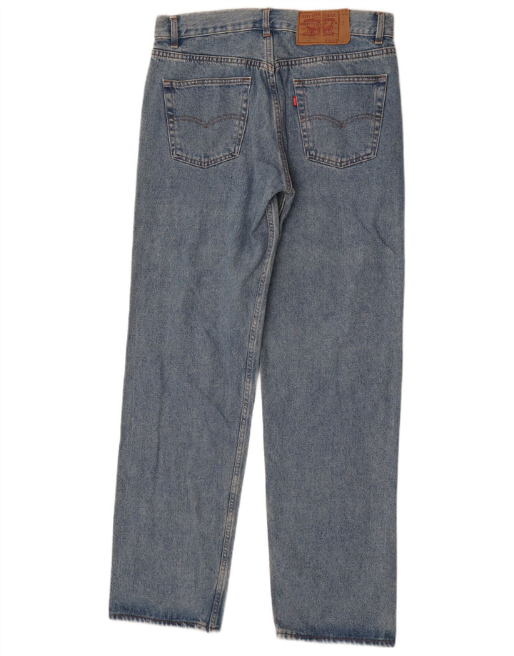 Męskie jeansy Levi's 501 Straight W33 L33 Niebieskie