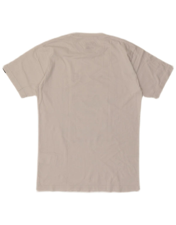 Męski T-shirt Vans o klasycznym kroju z grafiką, mały, biały, bawełniany