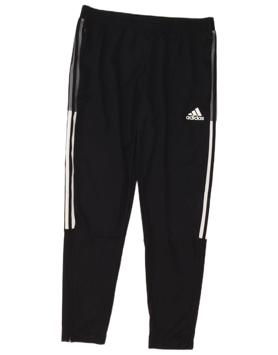 Męskie spodnie dresowe Adidas Aeroready, duże, czarne, poliestrowe