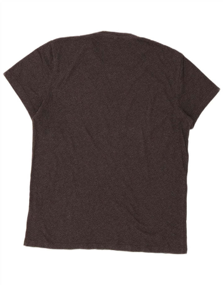 T-shirt męski Jack Wills, średnioszary, bawełniany
