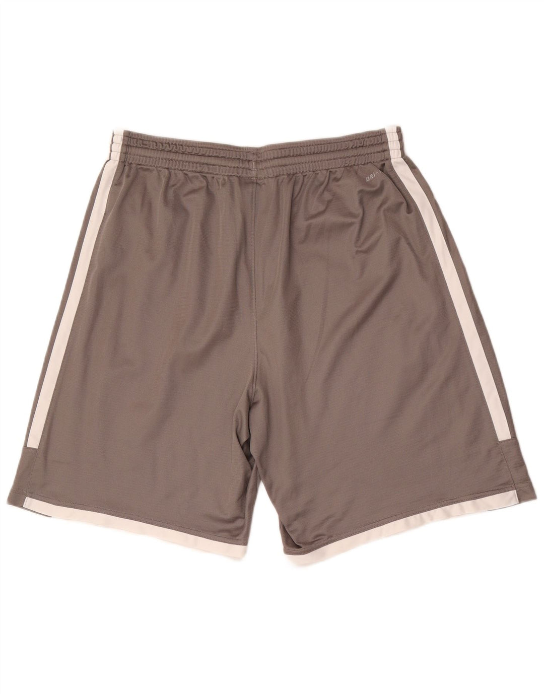 Męskie spodenki sportowe Nike Dri Fit XL, szary, poliester z blokami kolorów