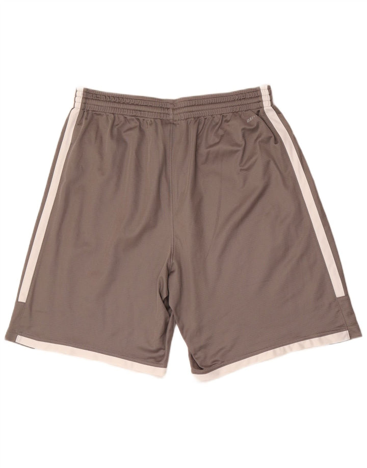Męskie spodenki sportowe Nike Dri Fit XL, szary, poliester z blokami kolorów