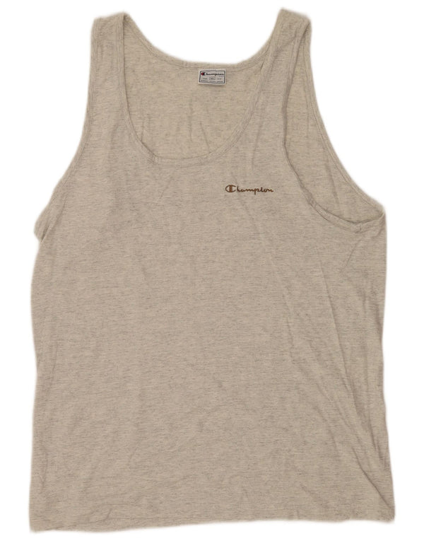 Męska kamizelka Champion Top 2XL Szara nakrapiana