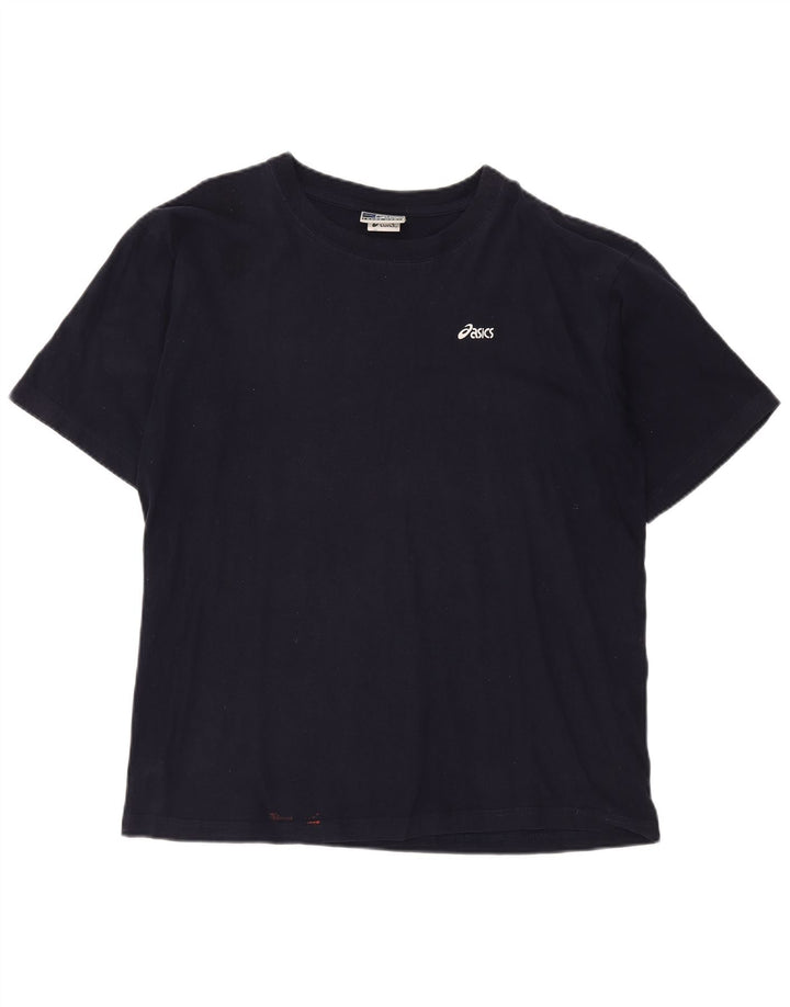Męska koszulka ASICS Top XL, granatowa, bawełniana
