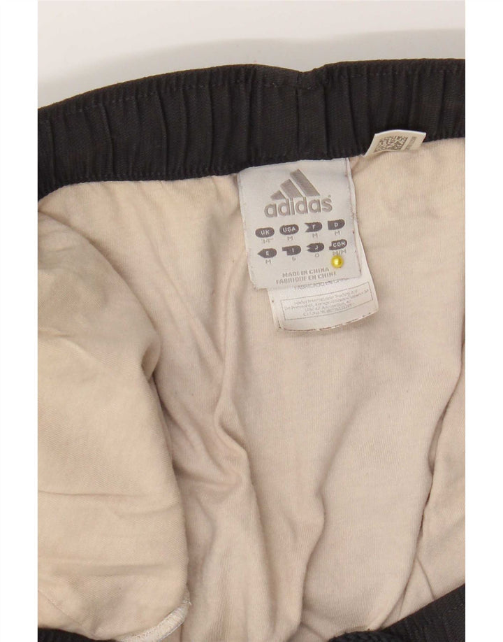 Męskie spodenki sportowe Adidas z grafiką, duże, czarne, poliestrowe