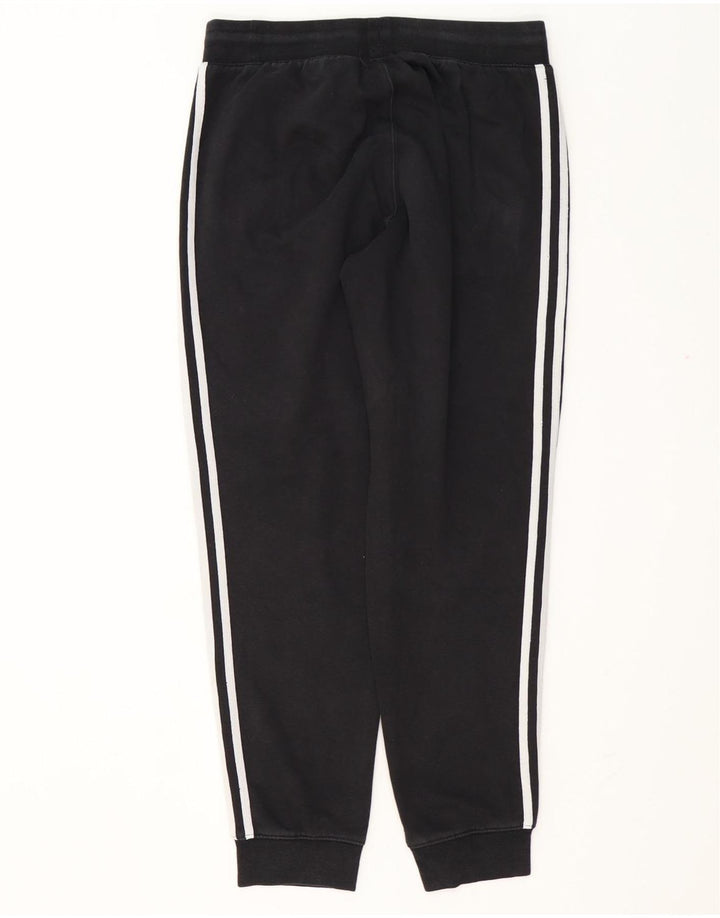 Męskie spodnie dresowe Adidas, średnie czarne, bawełniane