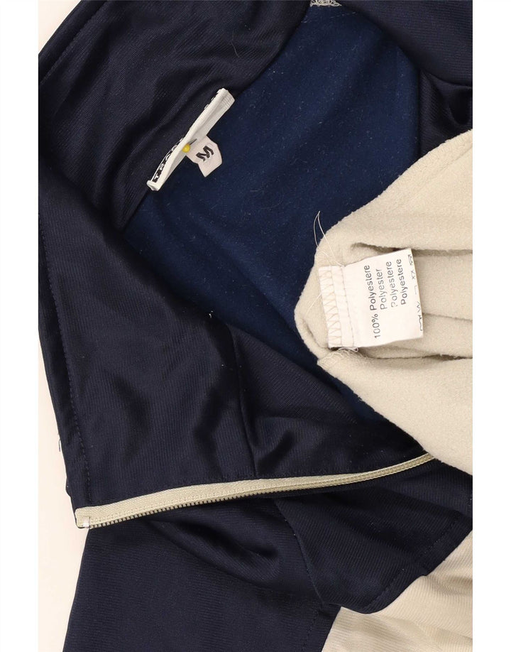 Męska bluza dresowa Asics Średni Granatowy Kolor blokowy Poliester