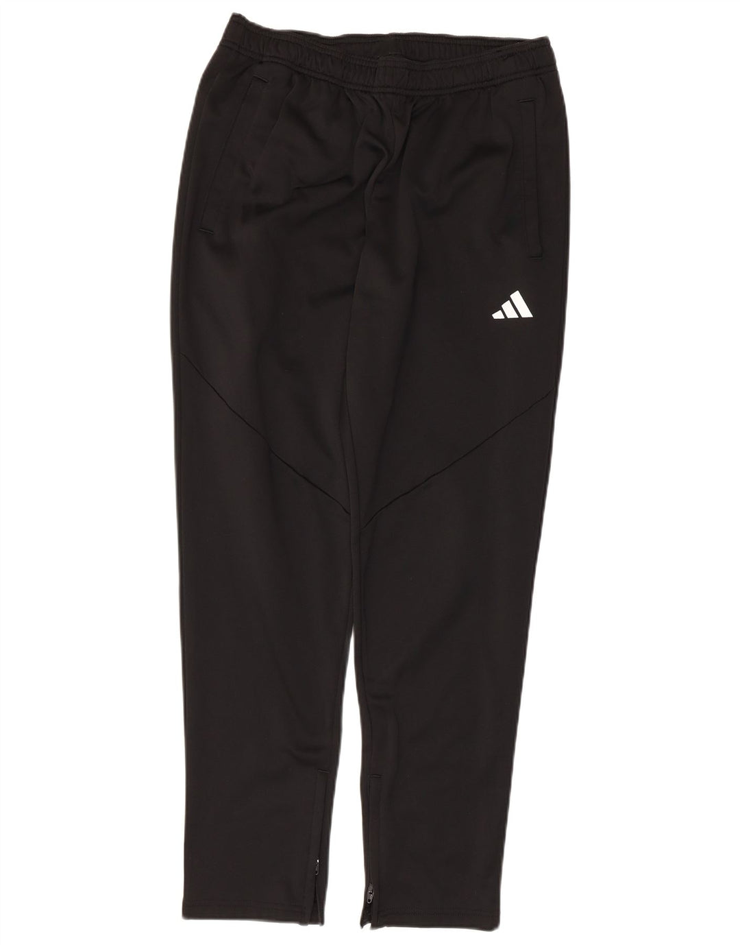 Męskie spodnie dresowe Adidas Aeroready, średni czarny poliester