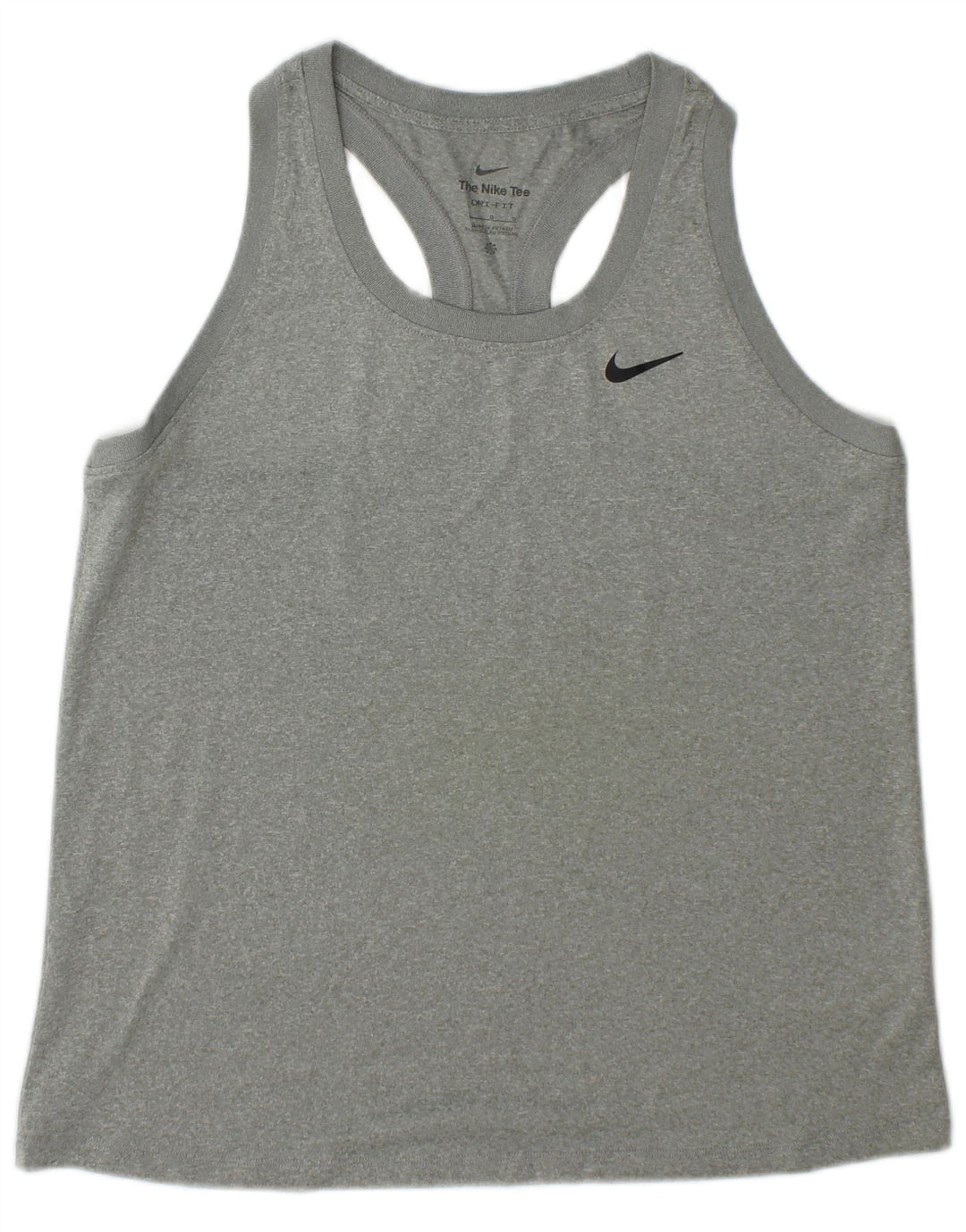 Męska kamizelka Nike Dri Fit, duża, szara, poliestrowa