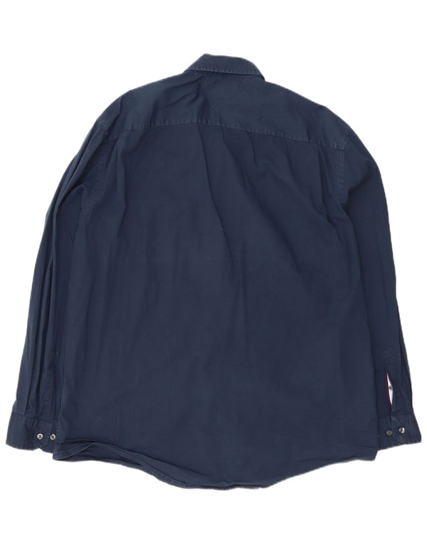 Koszula męska Tommy Hilfiger 2XL, granatowa, bawełniana