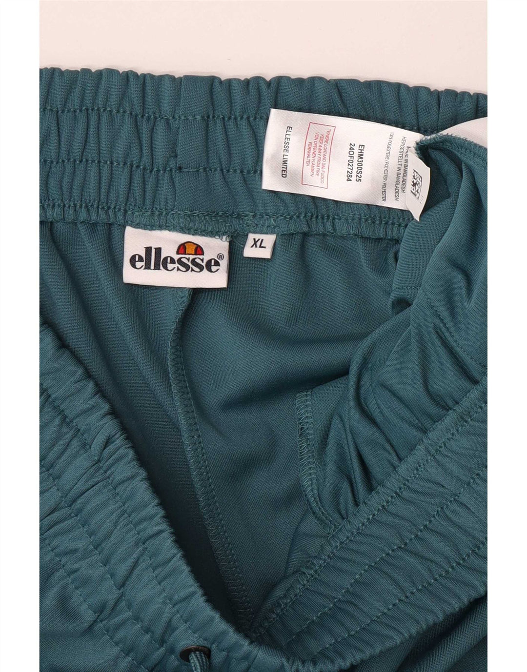 Damskie spodnie dresowe Ellesse XL, niebieski, poliester z blokami kolorów