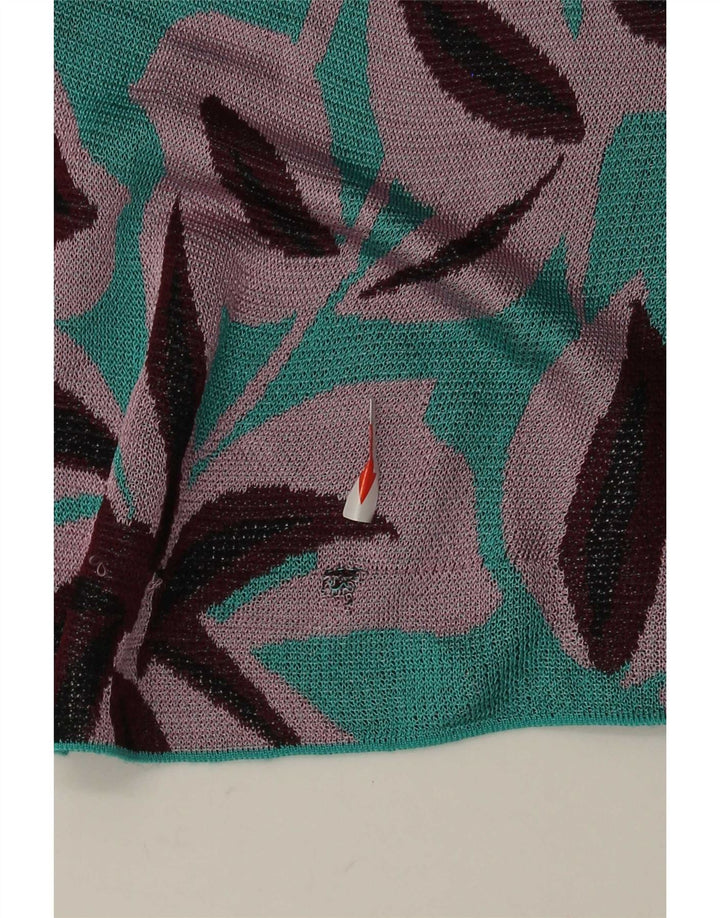 Sukienka damska Zara Maxi Sundress UK 12 Średni niebieski w kwiatową wiskozę