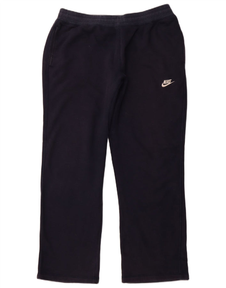 Męskie spodnie dresowe NIKE 2XL, granatowe, bawełniane