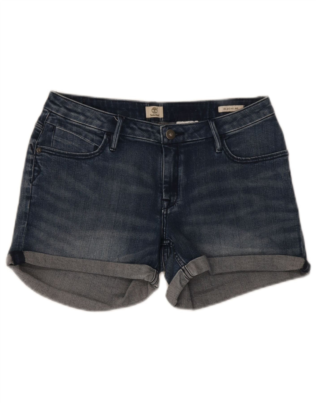Damskie spodenki jeansowe Timberland W29 Średni granatowy, bawełniany