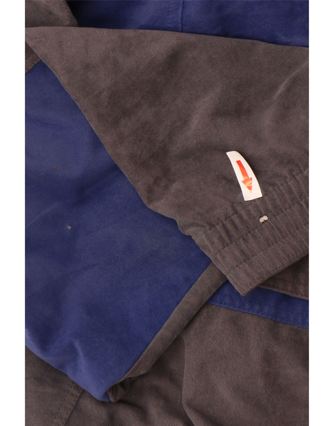 8848 Męski sweter bluzowy 2XL Szary poliester z blokami kolorów