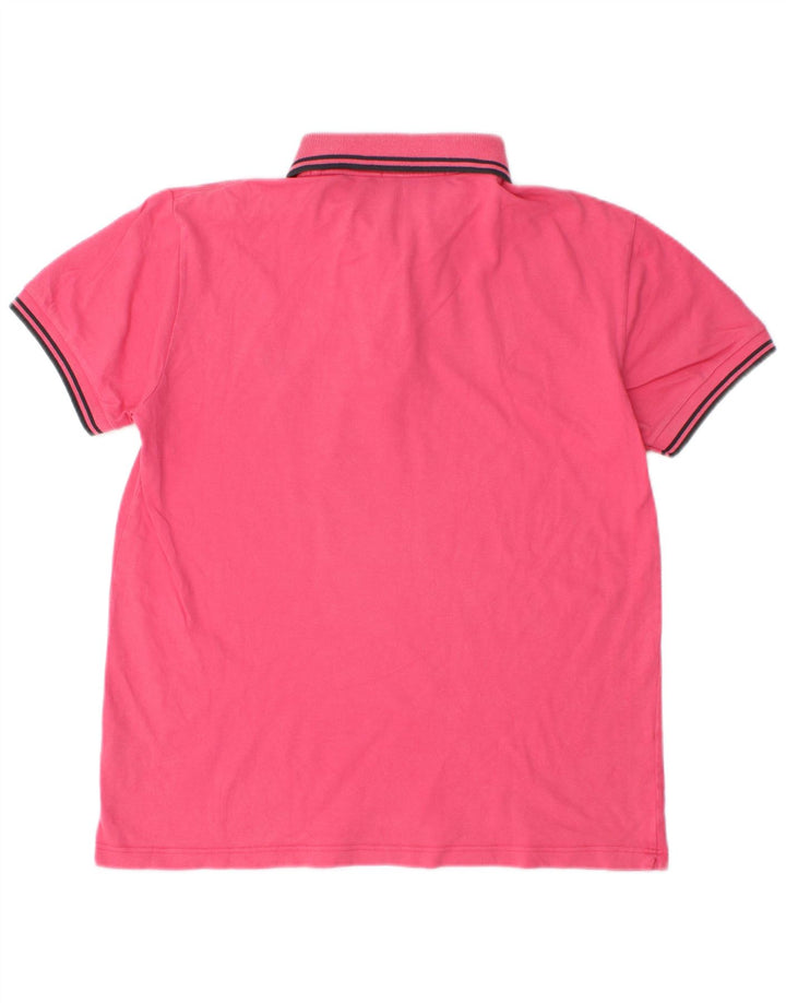 Męska koszulka polo Fred Perry, lekka i rozciągliwa, średnio różowa, bawełniana