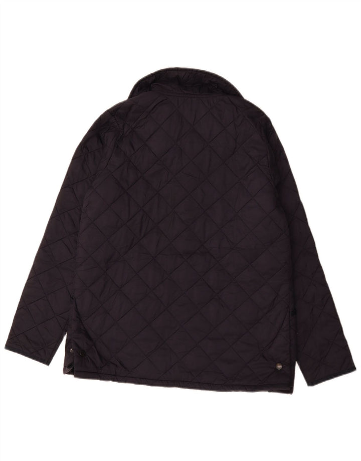 Pikowana kurtka chłopięca Barbour 12-13 lat XL, granatowa