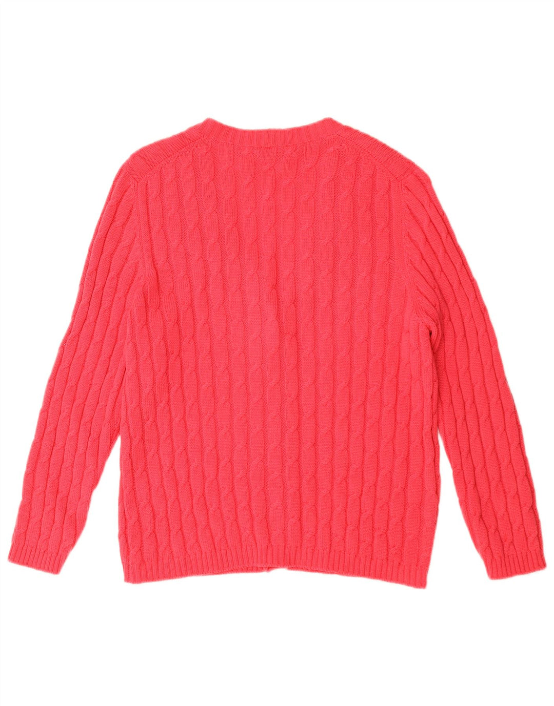 Vintage damski sweter oversize UK 18 XL czerwony