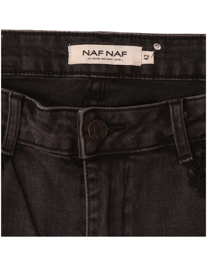 Damskie jeansy Naf Naf EU 42 Large W34 L28 Szare
