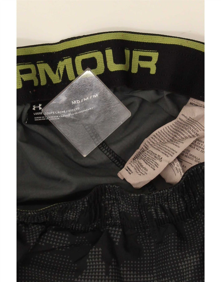 Męskie spodenki sportowe Under Armour, średnioszary, kamuflażowy poliester