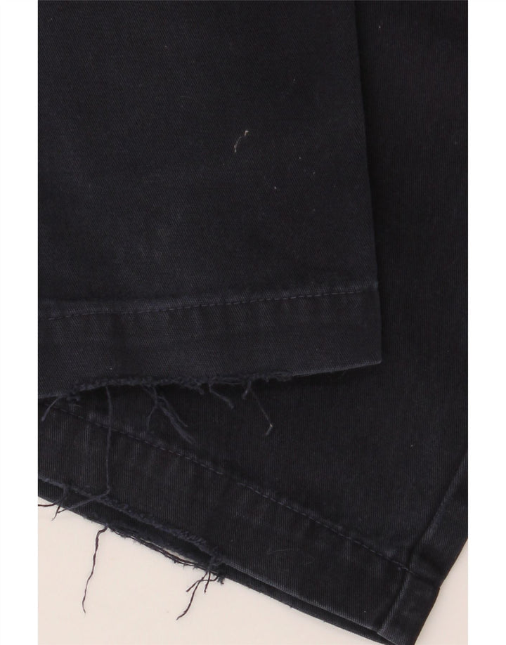 DOCKERS Męskie proste spodnie chino w kolorze khaki W33 L32 Granatowa bawełna