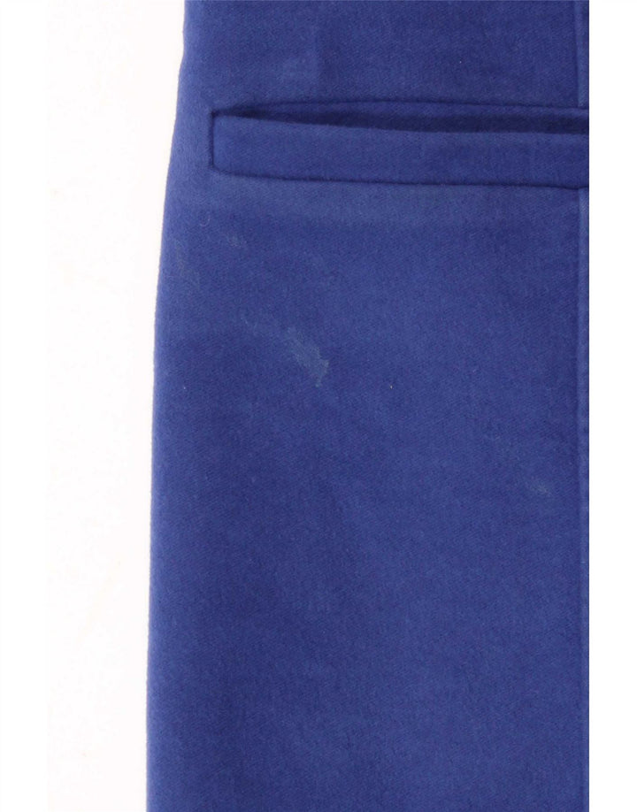 Płaszcz damski Laura Ashley UK 10 Small, niebieski, bawełniany