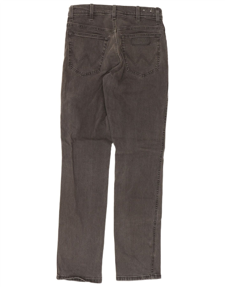 Męskie jeansy Wrangler Texas Slim W30 L32 Szara bawełna