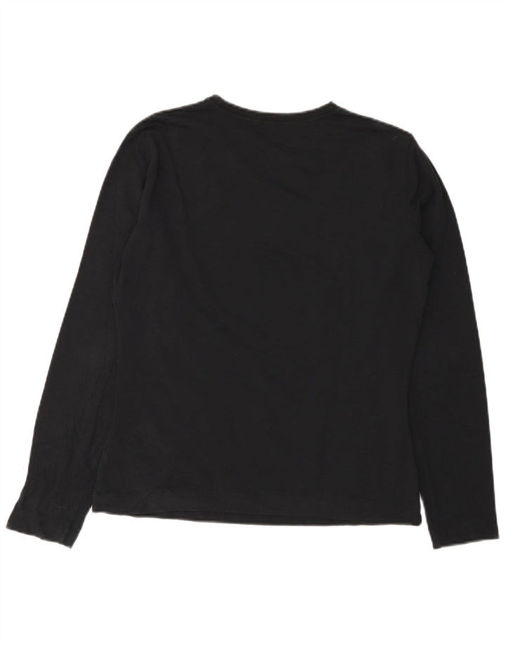 Damski top SERGIO TACCHINI z długim rękawem UK 14, średni czarny