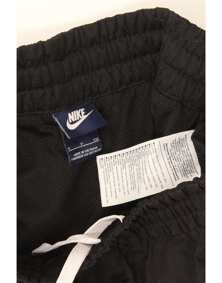Męskie spodenki sportowe Nike Graphic Bermudy, małe, czarne, poliestrowe