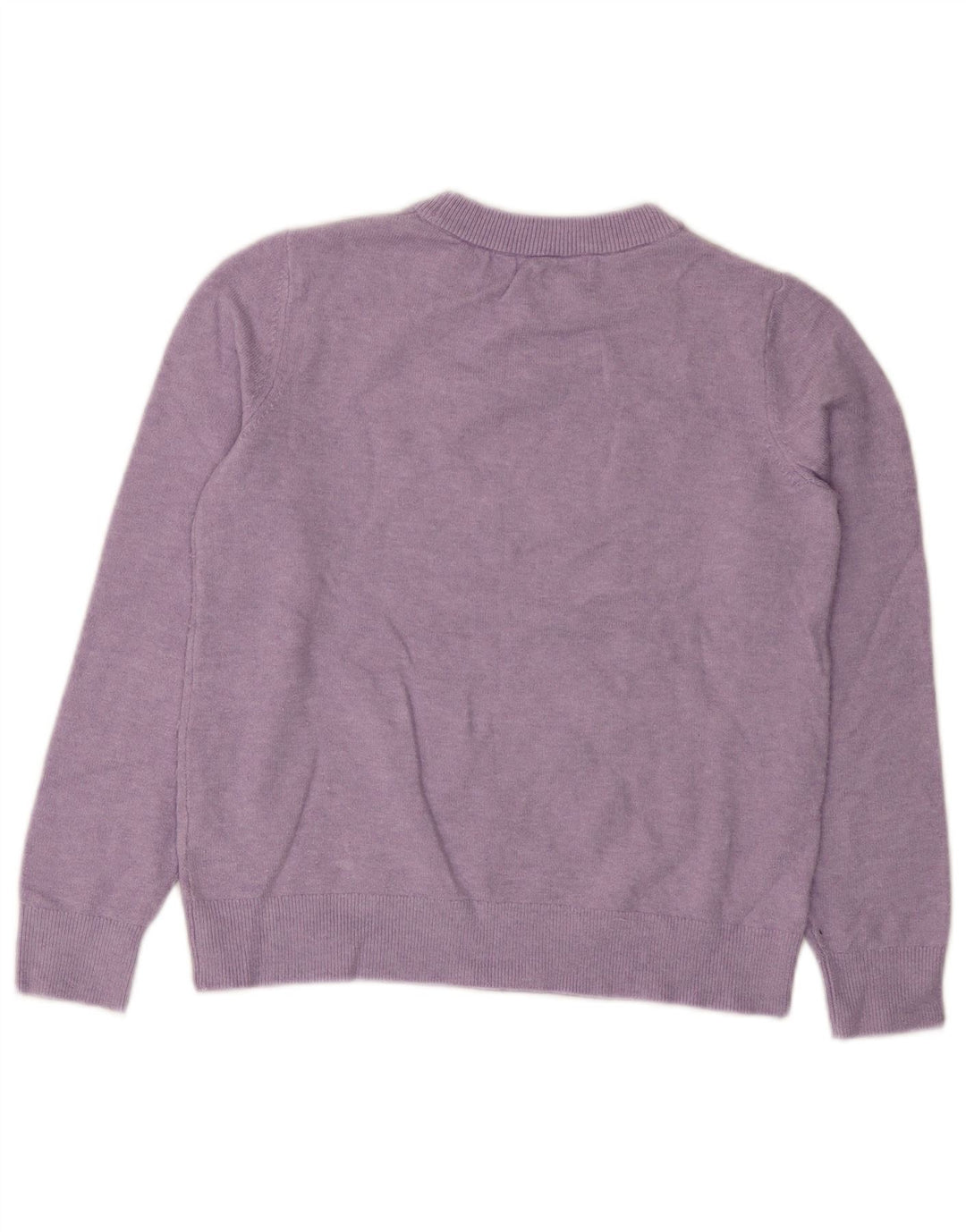 Sweter damski Marks & Spencer z okrągłym dekoltem, UK 10, mały fiolet